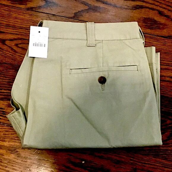 J.CREW Gramercy Mens Flat Front Khaki Flex Shorts Sz 32 NWT - Picture 12 of 15